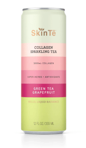 collagen sparkling tea