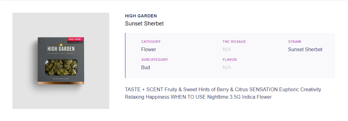 sunset sherbet directory